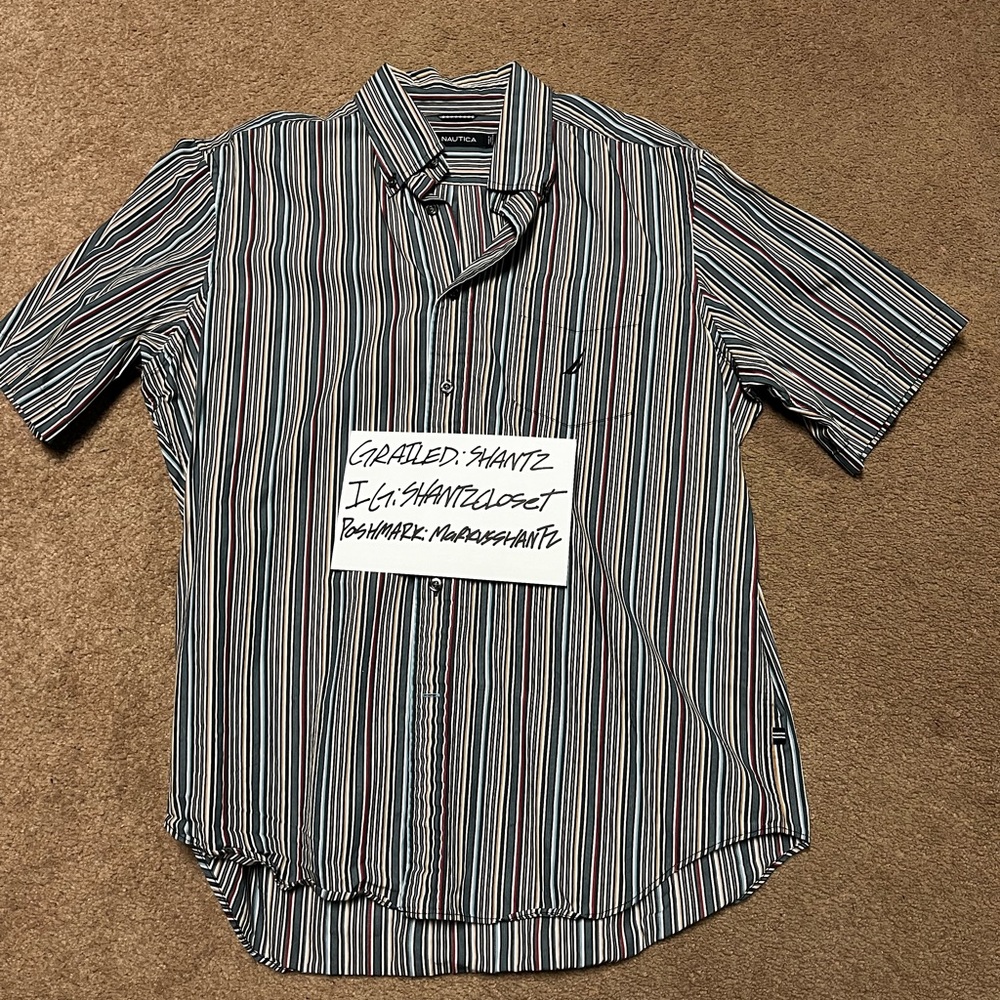 Nautica short sleeve button down